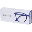 occhiali da lettura glassio sacramento colore blu scuro gradazione +3,