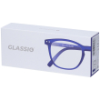 occhiali da lettura glassio sacramento colore blu scuro gradazione +3,