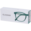 occhiali da lettura glassio sacramento colore verde foresta gradazione