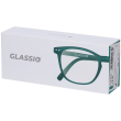 occhiali da lettura glassio sacramento colore verde foresta gradazione