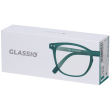 occhiali da lettura glassio sacramento colore verde foresta gradazione