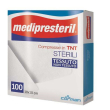 corman - garza medipresteril tnt 10x10 confezione 100 pezzi