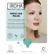 iroha nature maschera viso in tessuto  peeling pelle perfetta con acido glicolico 1 unità