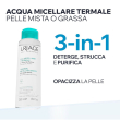 uriage acqua micellare termale pelle mista, grassa, acneica, viso, det