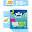 tena pants super 7 gocce 10 pezzi - mutandine assorbenti con feeldry advanced per incontinenza pesan