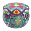 maioliche candela light blue