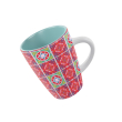 maioliche tazza fire red