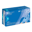 guanto in nitrile biosoft pf type 35 azzurro taglia s 100 pezzi st