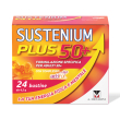 sustenium plus 50+ integratore energizzante per adulti 50+ con actiful®, vitamine e minerali, 24 b