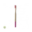 spazzolino bamboo soft rosa
