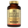 solgar omega mix 60 softgel con omega 3, 6 e 9 da pesce, lino e borragine