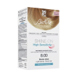 bionike shine on high sensitivity plus - tintura per capelli n.8 biondo chiaro