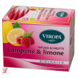 viropa infuso lampone & limone bio 15 bustine da 2,7 g