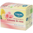 viropa infuso limone e rosa bio filtri 36 g bustine filtro