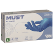 descrizione guanto monouso in nitrile, non sterile e ambidestro. superficie microruvida. totalmente