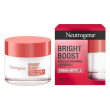 neutrogena, bright boost, crema gel notte con neoglucosamina,idratante e illuminante, senza oli, 50m