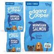 edgard&cooper - adult carne fresca di salmone norvegese senza cereali...