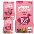 edgard&cooper - puppy large carne fresca di anatra e pollo allevati a...