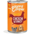 edgard&cooper - adult pollo e tacchino senza cereali - 400gr