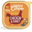 edgard&cooper - adult pollo e tacchino senza cereali - 300gr