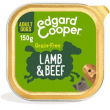 edgard&cooper - adult agnello e manzo senza cereali - 150gr