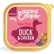 edgard&cooper - puppy anatra e pollo senza cereali