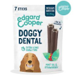 edgard&cooper - doggy dental fragola e menta - medium 10-25 kg