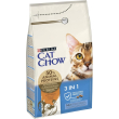 purina cat chow 3 in 1 tacchino - alimento completo per gatti adulti  1,5 kg