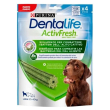 purina dentalife activfresh - snack dentale per cani di taglia grande contro alito cattivo 142 gr
