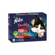 purina felix doubly delicious misto - alimento completo per gatti adulti 12 x 85 gr