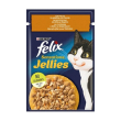 purina felix sensations pollo e carote - alimento umido completo per gatti 85 gr