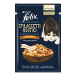 nestle' purina felix gatto sfilaccetti rustici in salsa pollo 80gr (bustina)