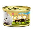 purina gourmet gold mousse agnello e fagiolini - alimento completo per gatti adulti 85 gr