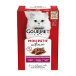 purina gourmet mon petit carne mista - alimento completo per gatti 6 x 50 gr