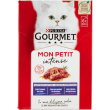 purina mon petit intense tonno, salmone e trota - cibo umido per gatti 6x50 g