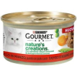 gourmet nature's creations ricco in manzo con piselli e carote