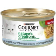 gourmet nature's creations ricco in pesce dell'oceano con spinaci e r...