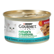 nestle' purina gourmet gatto creations tonno pomodori riso 85gr (lattina)