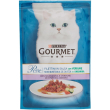purina gourmet perle filettini in salsa selvaggina e verdure - alimento completo per gatti adulti 85