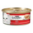 nestle' purina gourmet gatto pate' pezzetti manzo 195gr (lattina)