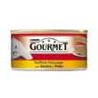 gourmet 195gr mousse anatra e pollo 5100225