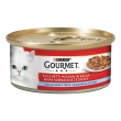 nestle' purina gourmet gatto tocchetti mignon in salsa salmone trota 195gr (lattina)