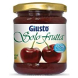 giusto senza zuccheri solo frutta ciliegie nere 284 grammi