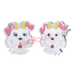 bjt732 orecchini nala puppy stainless steel