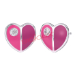 orecchini sweet gold heart w/s