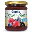 giusto senza zuccheri solo frutta frutti di bosco 284 grammi