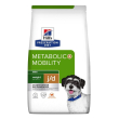 pd canine metabolic+mob min1kg