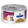 hill's gatto diet i/d digestive care biome pollo verdure 82gr (lattina)