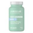 lamuselab capelli e pelle grassa integratore sebonormalizzante uomo, 90 capsule