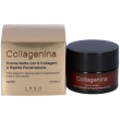 labo collagenina crema notte con 6 collageni a rapida penetrazione - 50ml, trattamento rimpolpante r